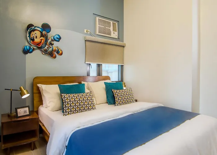Апартаменты Vintage Mickey In Bgc -200mbps Wifi