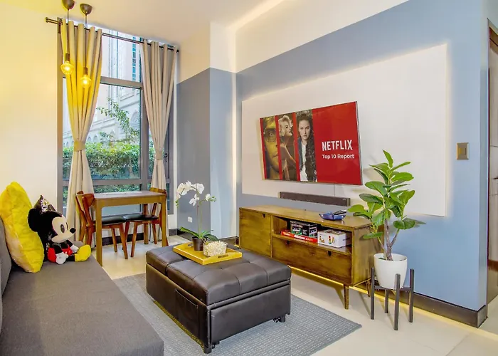 Апартаменты Vintage Mickey In Bgc -200mbps Wifi *